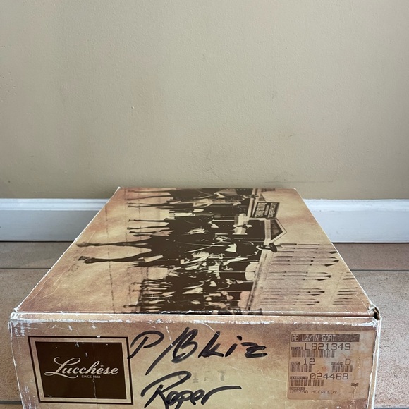 Lucchese Vintage PB LZ/TN GOAT Boots 12 D L821345 - Picture 13 of 13